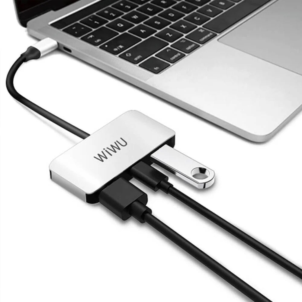Wiwu Converter 3 in 1 (C2H) Type-C Hub Wiwu Converter 3 in 1 (C2H) Type-C Hub